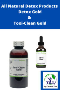All Natural Detox Products - Detox Gold & Toxi-Clean Gold