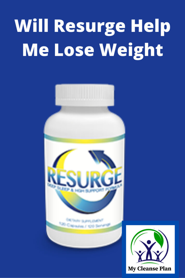 Will Resurge Help Me Lose Weight