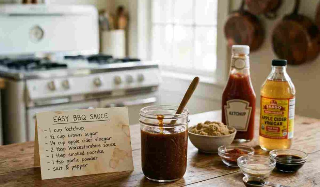 Easy Bbq Sauce Recipe At Home (No Preservatives)